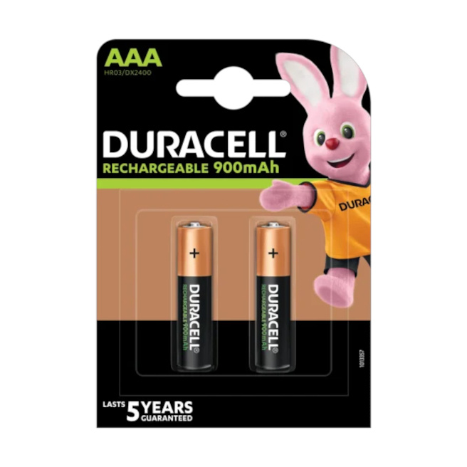 Acumulator Duracell AAA 900 mAh K2 (2 bucăți în blister)