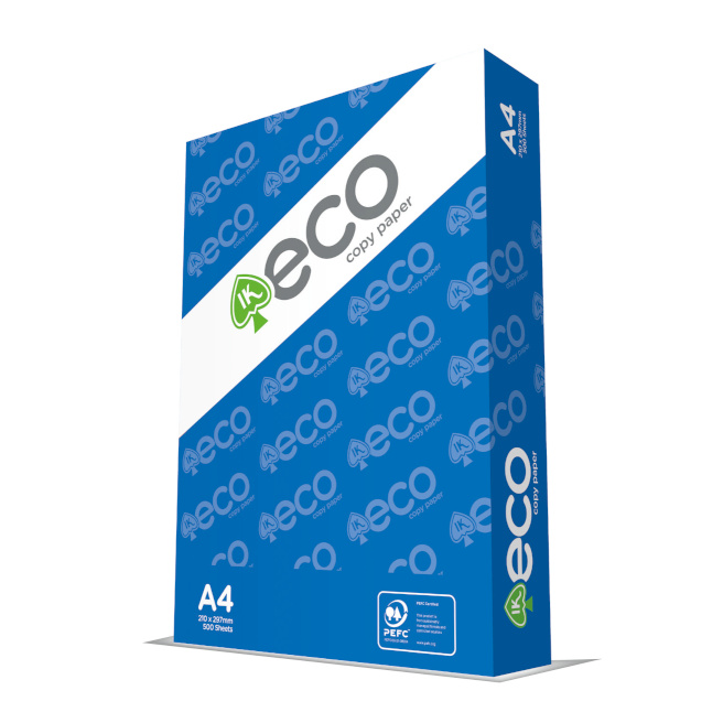 Hârtie pentru birou IK ECO A4 (75 g/m², 500 foi), clasa C+